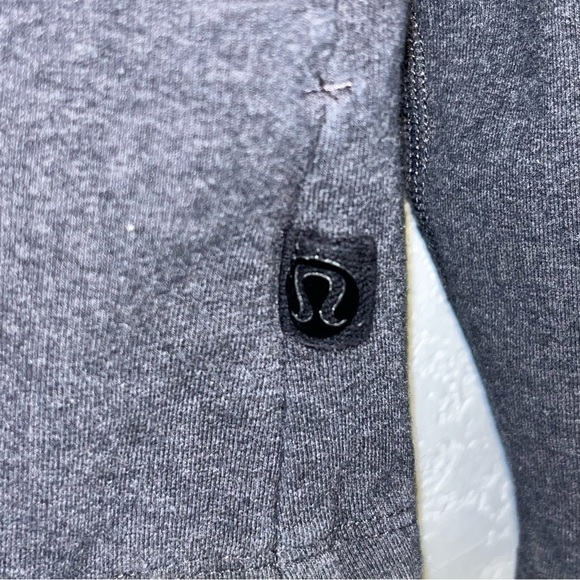 Women's Lululemon Grey Super Soft Button Down Shirt - Picture 6 of 8